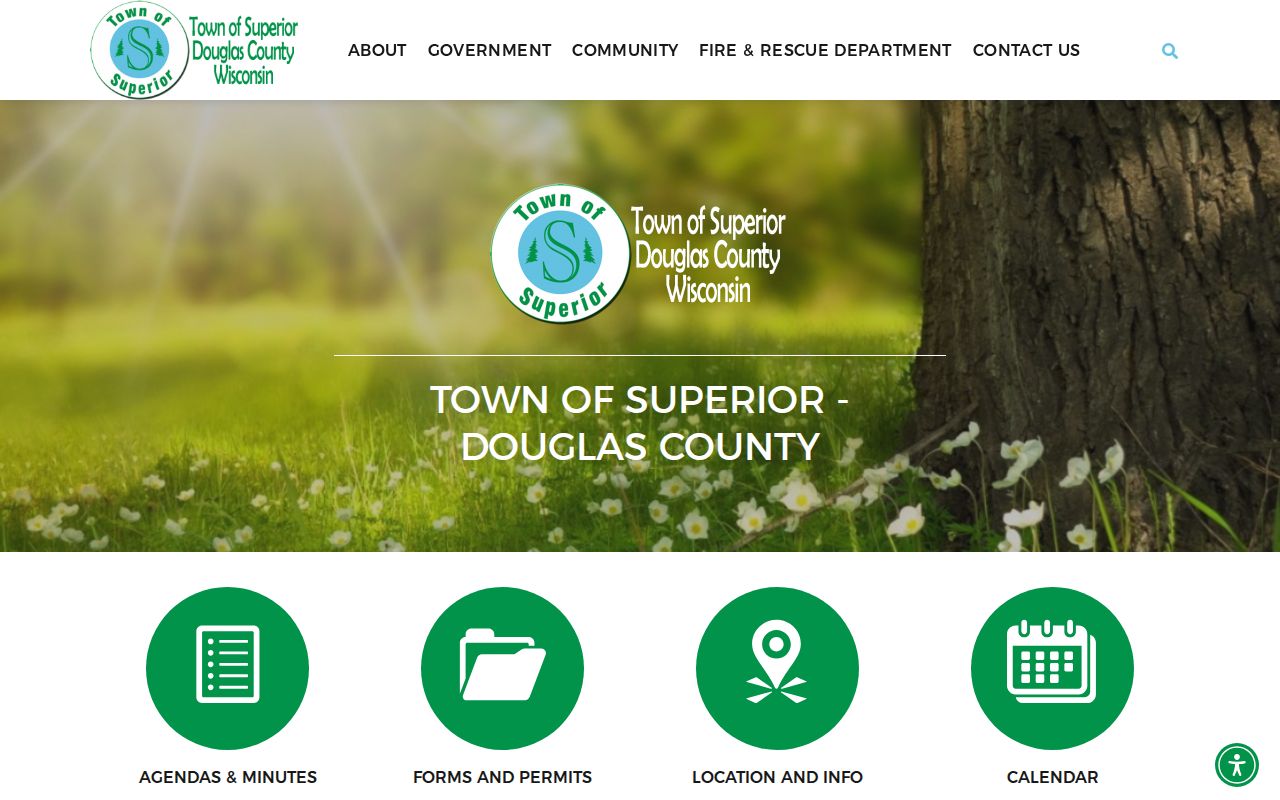 Douglas County Town of Superior booking-record source